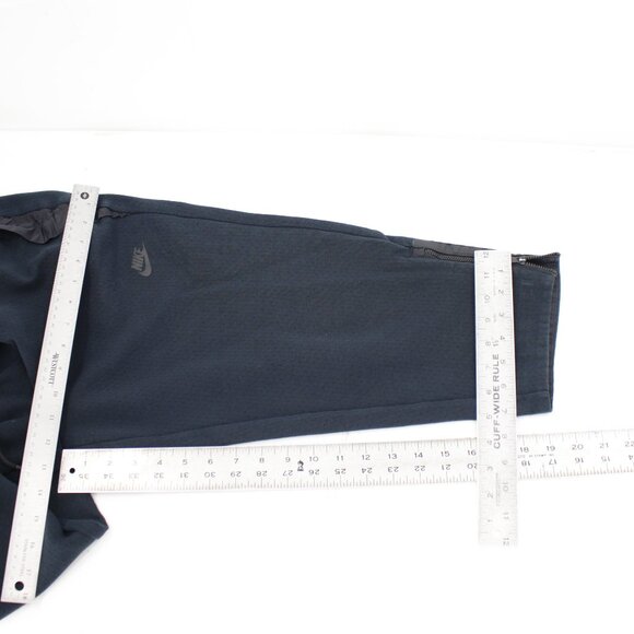 Nike Capri pants Women's medium Tech Fleece Cropped drawstring pockets elastic - Picture 9 of 9